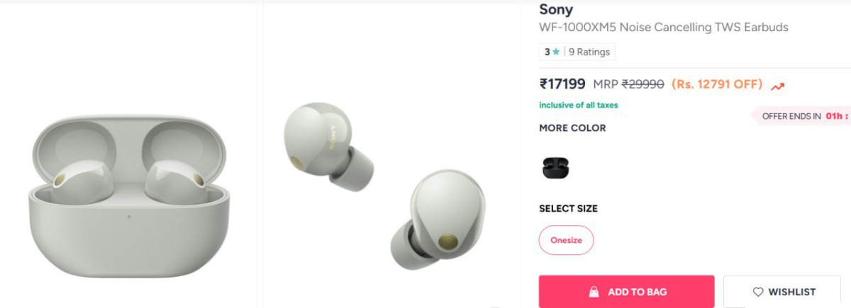 Myntra Loot Sony Headphone 1000xm5 At Flat 17199 Bank Offers Link – Best Pr