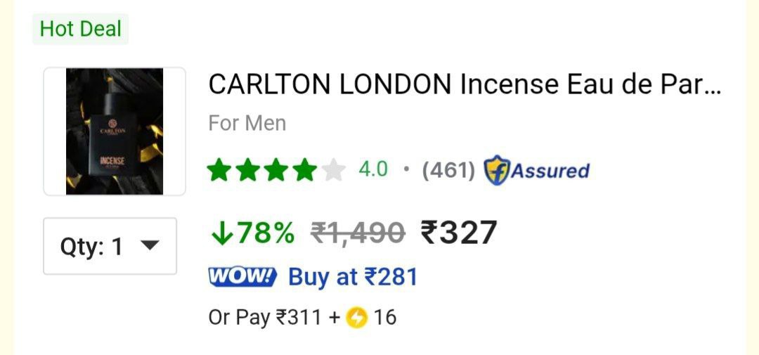 Loot Carlton London Perfume (50ml) 327masterlink 80 On Carlton London Premi