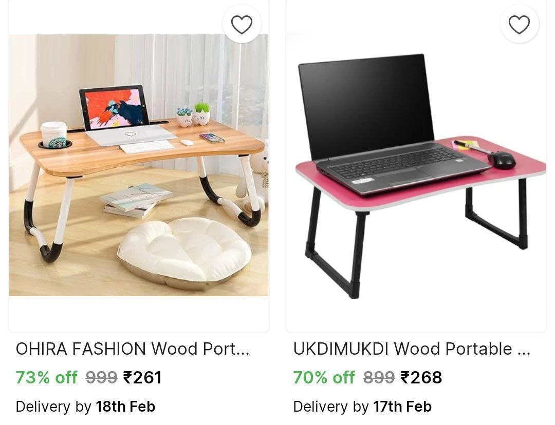 Study Table Starts 261 – Best Price in India