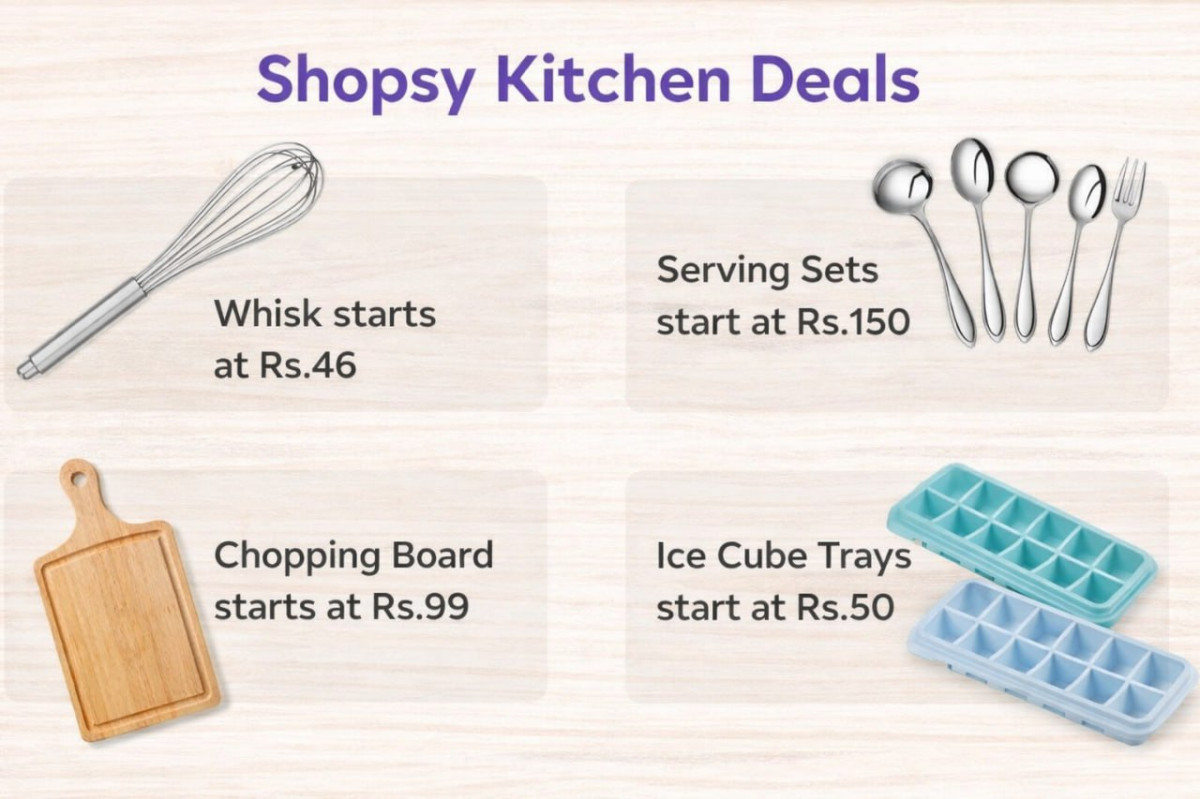 Shopsy Kitchen Dealswhisk Starts At Rs 46chopping Board Starts At Rs 99ice 