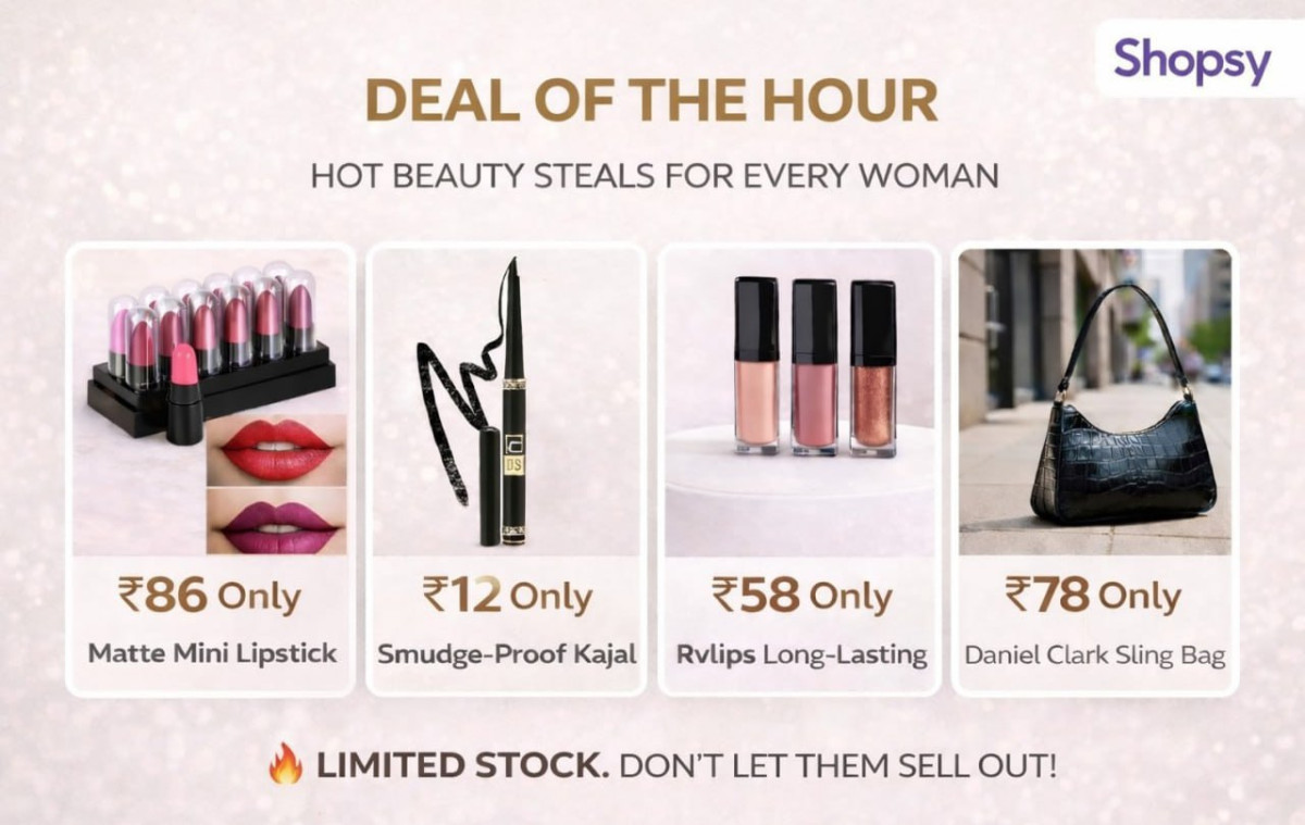 Shopsy Loot Dealsmatte Mini Lipstick 86 Smudge-proof Kajal 12 Rvlips Long-l