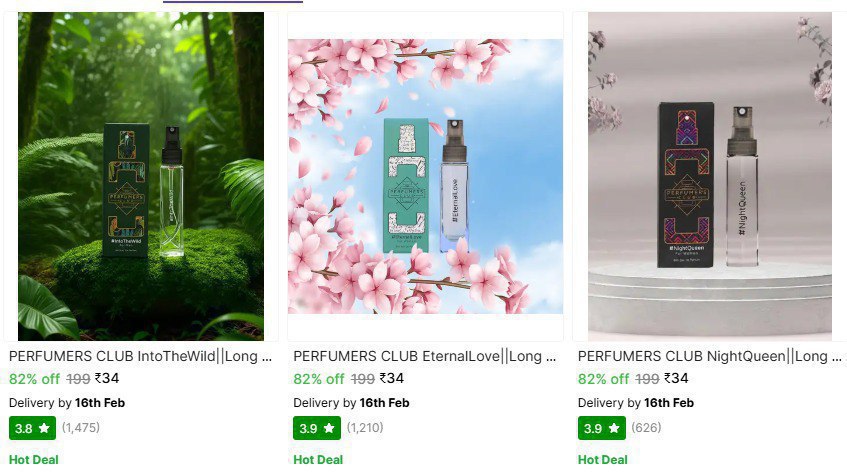 Shopsy Steal Deals Lipsticks From 40 Cleaning Combos From 47 Perfumes From 