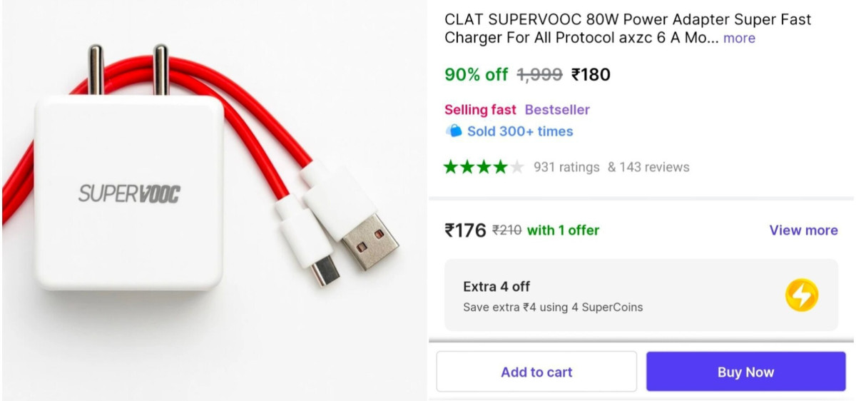 W Fast Charger With Cable At 180 More Deals Click Here Must Read – Best Pri