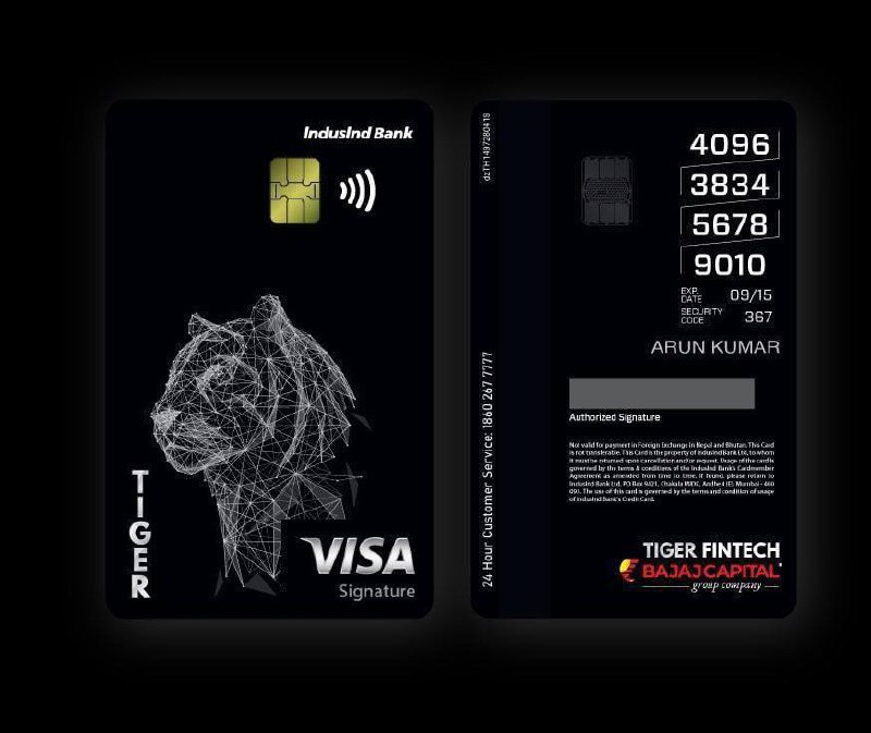 Best Lifetime Indusind Tiger Credit Card Apply Now Benefits No Joining Fee 
