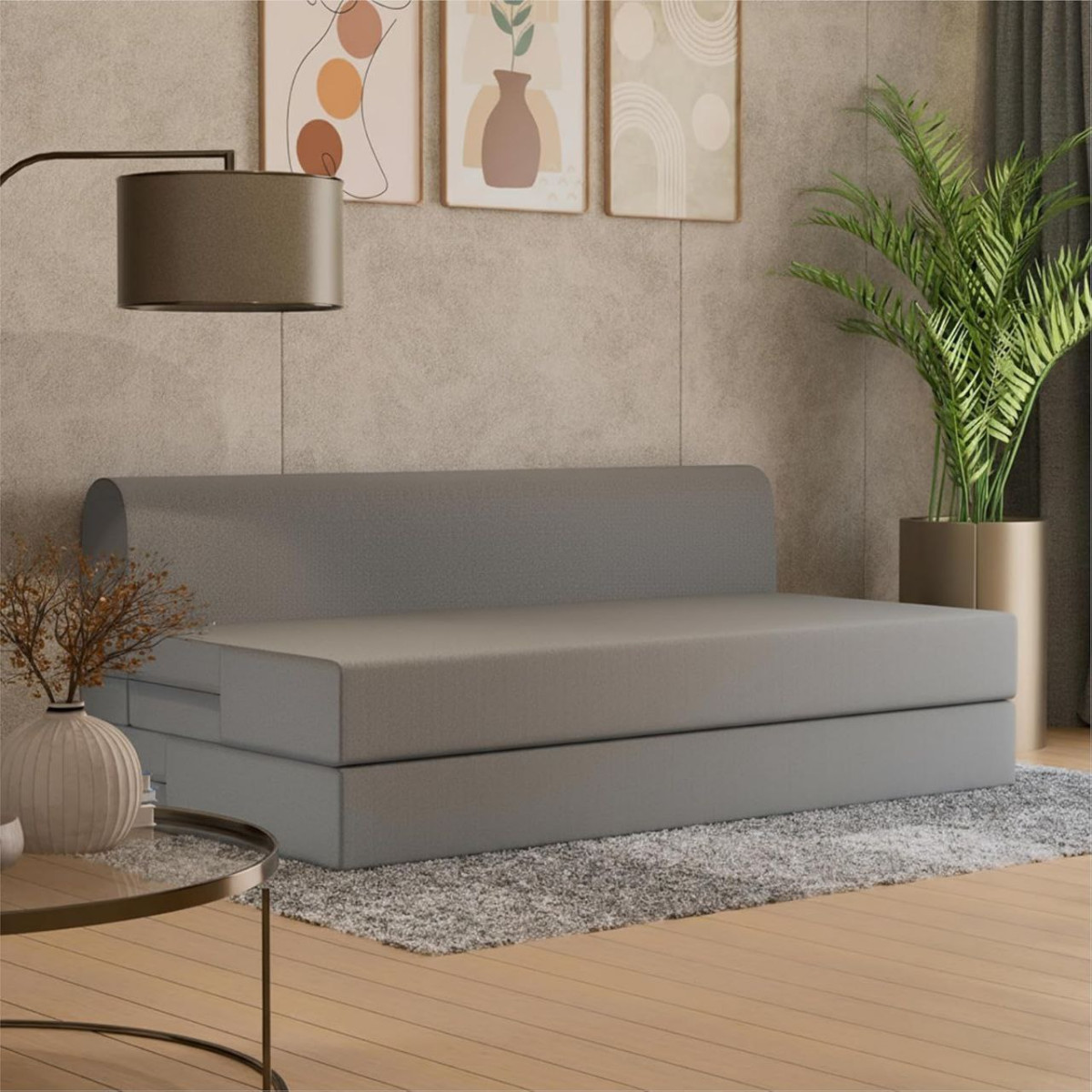 Coupon Sleepyhug Foldpro Sofa-cum-bed 3-in-1 Convertible Sofa Lounger Bed E