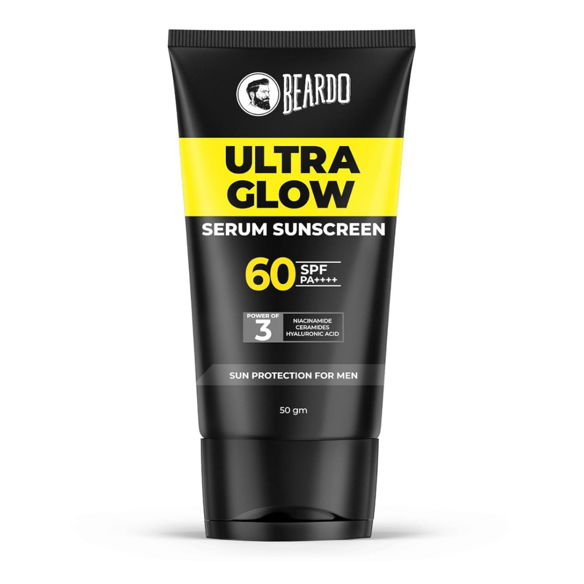 Beardo Ultra Glow Serum Sunscreen Spf 60 Pa Uva Uvb Protection No White Cas