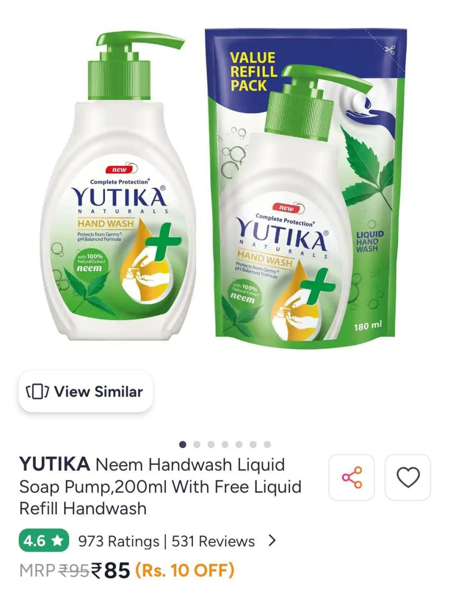 Neem Handwash 200ml With Refill 85 More Deals Click Here Must Read – Best P