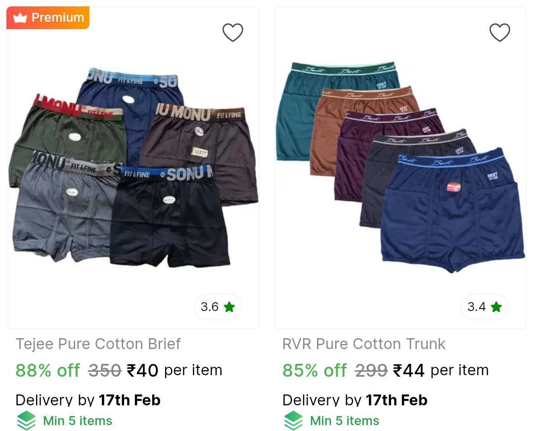Men S Briefs Starts 40 – Best Price in India