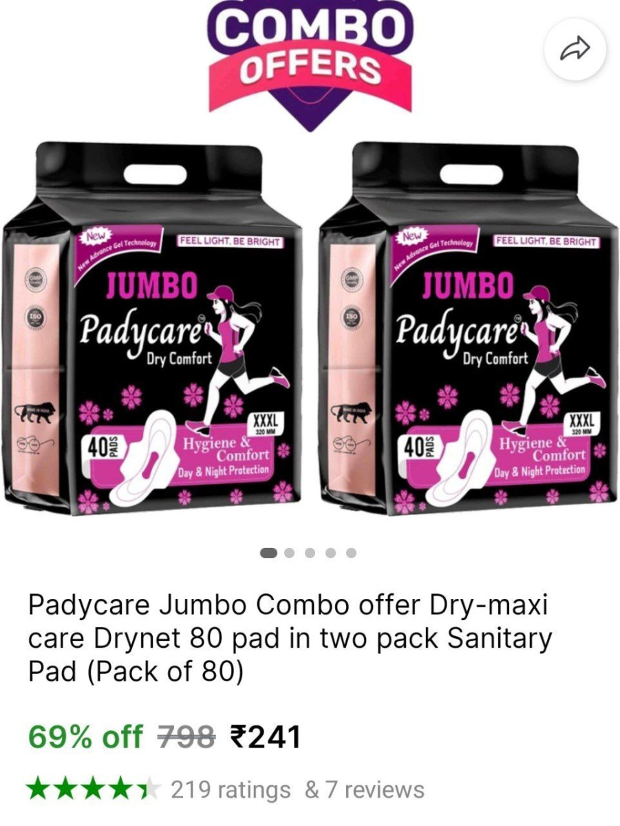 Pack Of 80 Pads 241 – Best Price in India