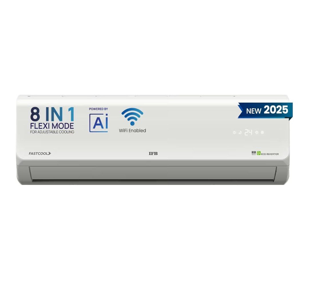 Ifb 2025 Model Silver Plus Smart Series 1 5 Ton 5 Star In-built Wifi Split 