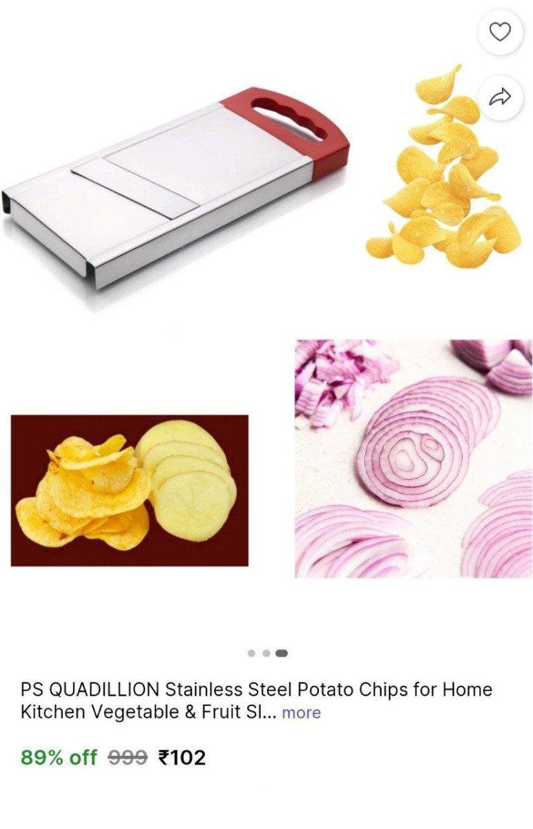 Home Kitchen Vegetable Fruit Slicer 102 – Best Price in India