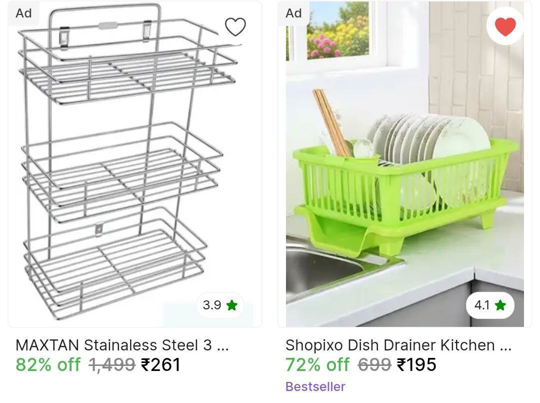 Shopsy Kitchen Racks Starts 195 – Best Price in India