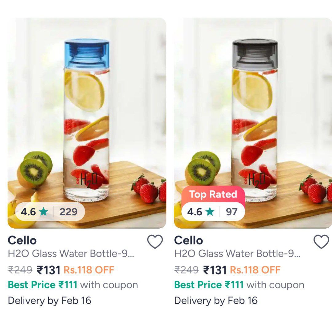 Myntra Crazy Limited Time Water Bottle Starting At 121 - Lunch Box Starting