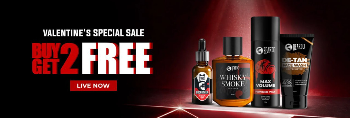 Beardo Valentines Week Grooming Sale Stock Up Your Favorites From Beardo Bu