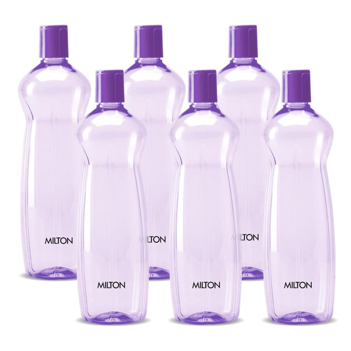 Milton Pacific 1000 Pet Water Bottles 1 Litre Each Set Of 6 Purple 190 – Be