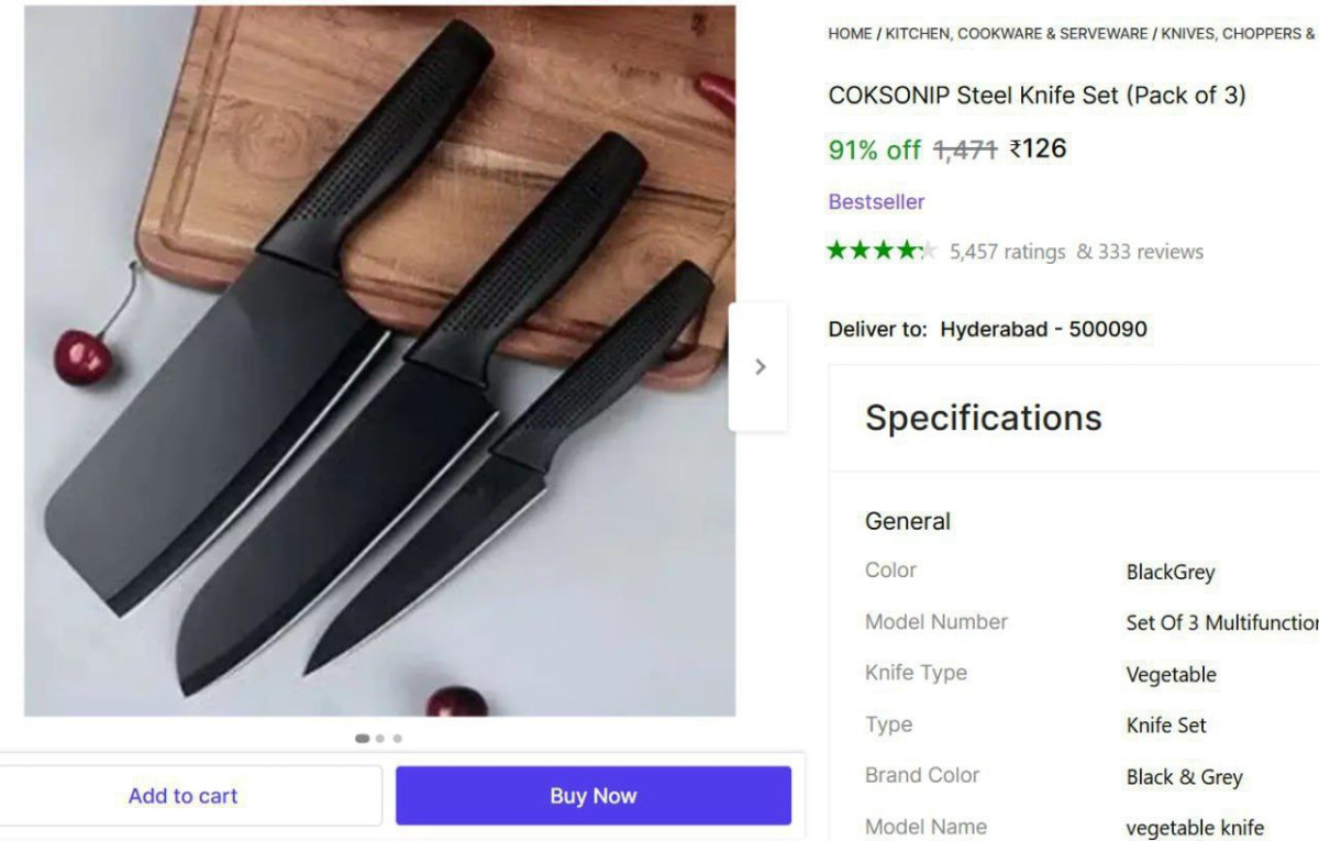 Pack Of 3 Set 126 – Best Price in India
