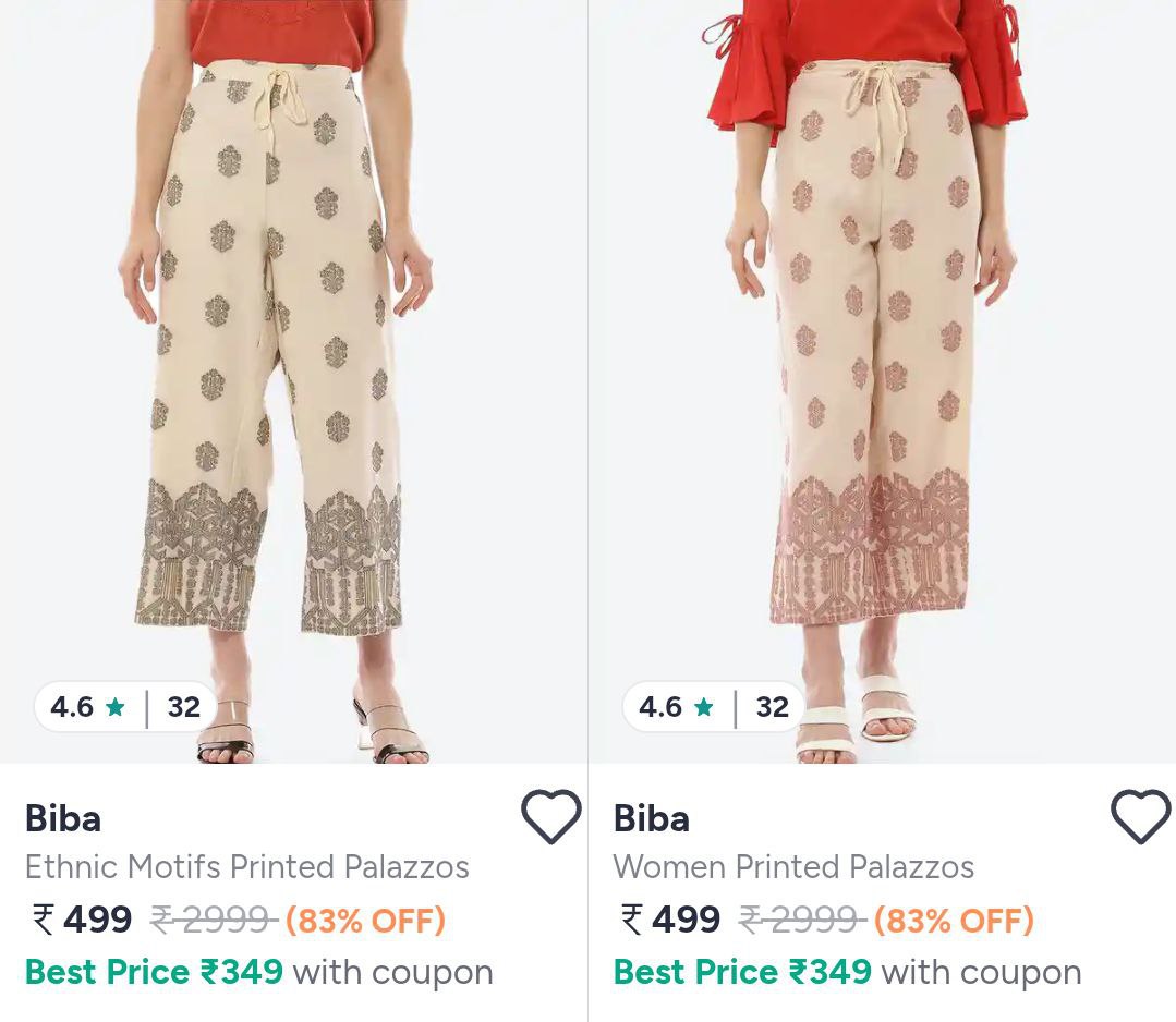 Myntra 88 On Biba Womens Clothing – Best Price in India