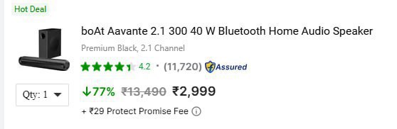 - Boat Bluetooth Audio Speaker At Rs 2999 – Best Price in India