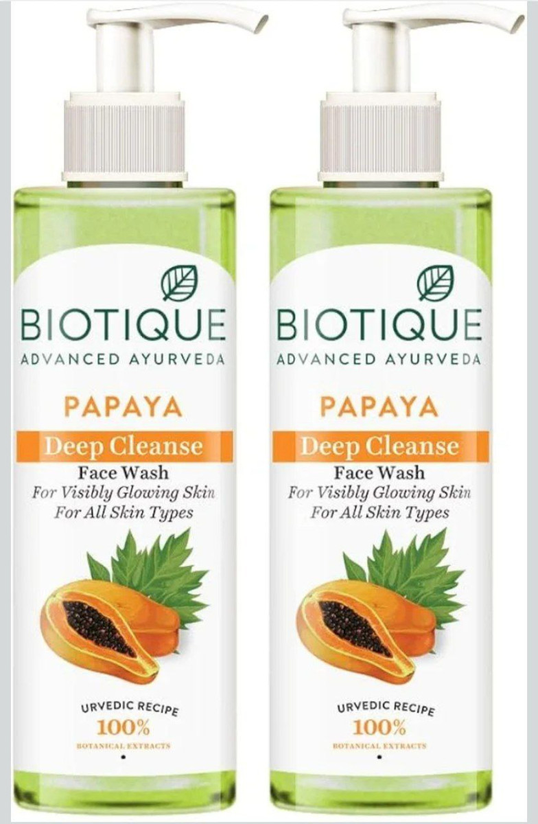 Amazon Biotique Papaya Face Wash (200ml X 2) 257apply 10 Coupon – Best Pric