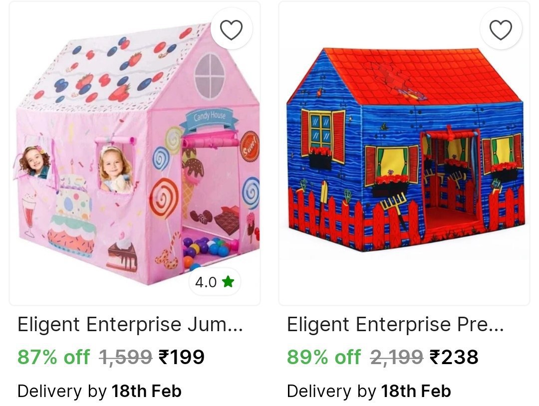 Kids Tents From 199 – Best Price in India
