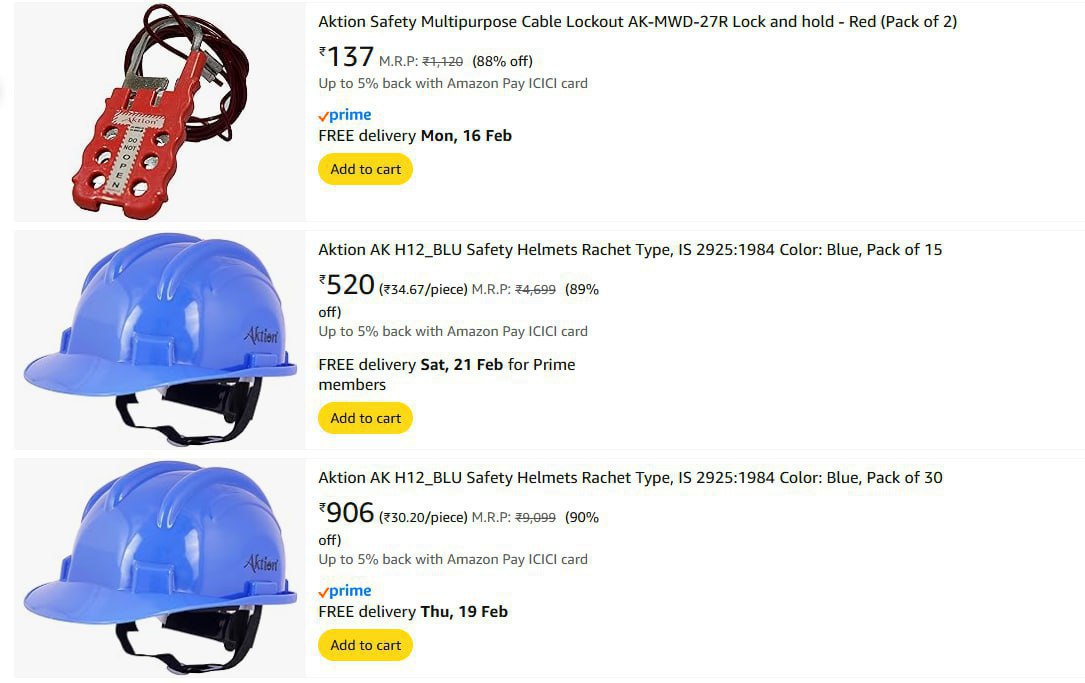 On Safety Helmets Accessories – Best Price in India