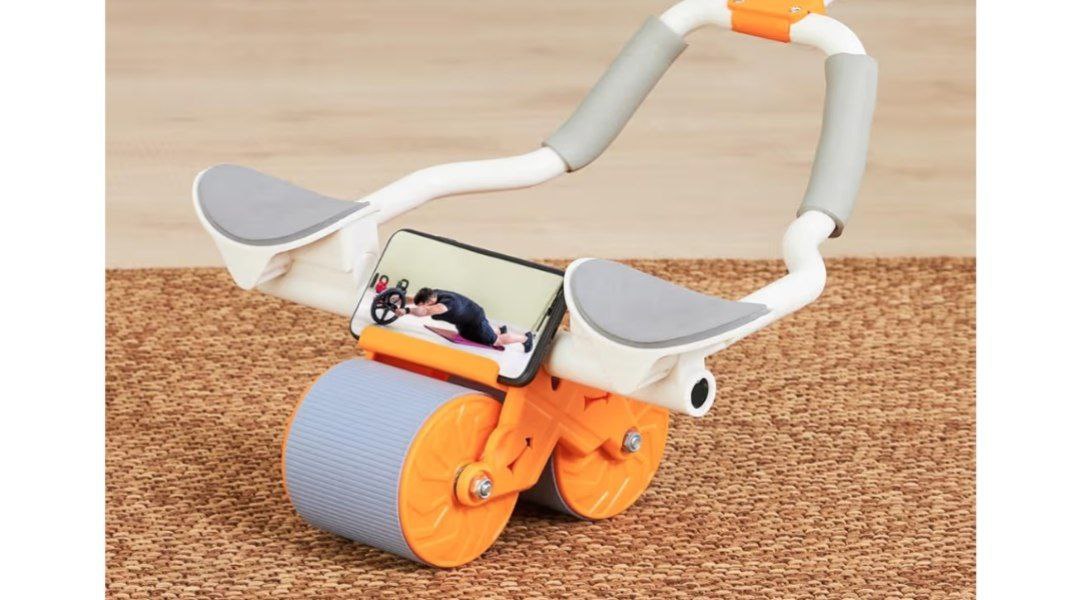 Ab Roller With Elbow Support Timer And Mobile Holder At 650 – Best Price in