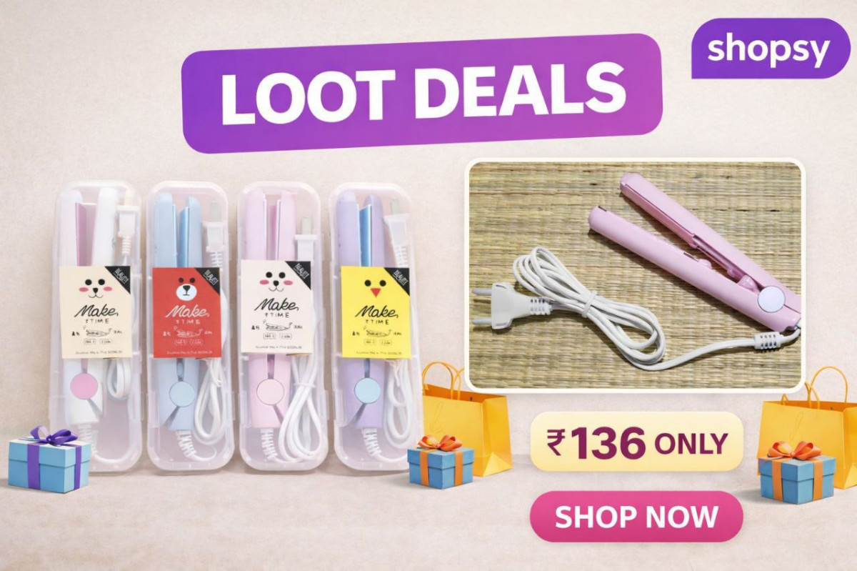 Shopsy Loot Straightener At 136 – Best Price in India