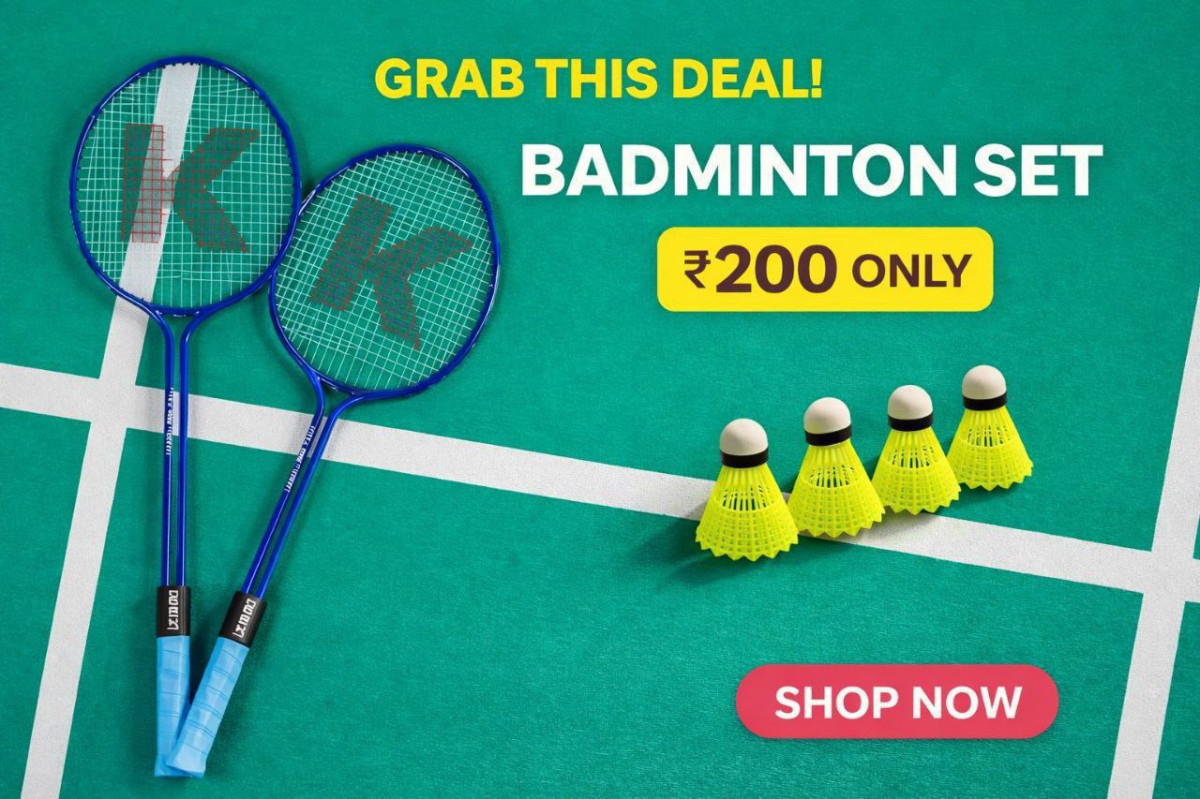 Grab Your Badminton Rackets Just At Rs 200 - – Best Price in India
