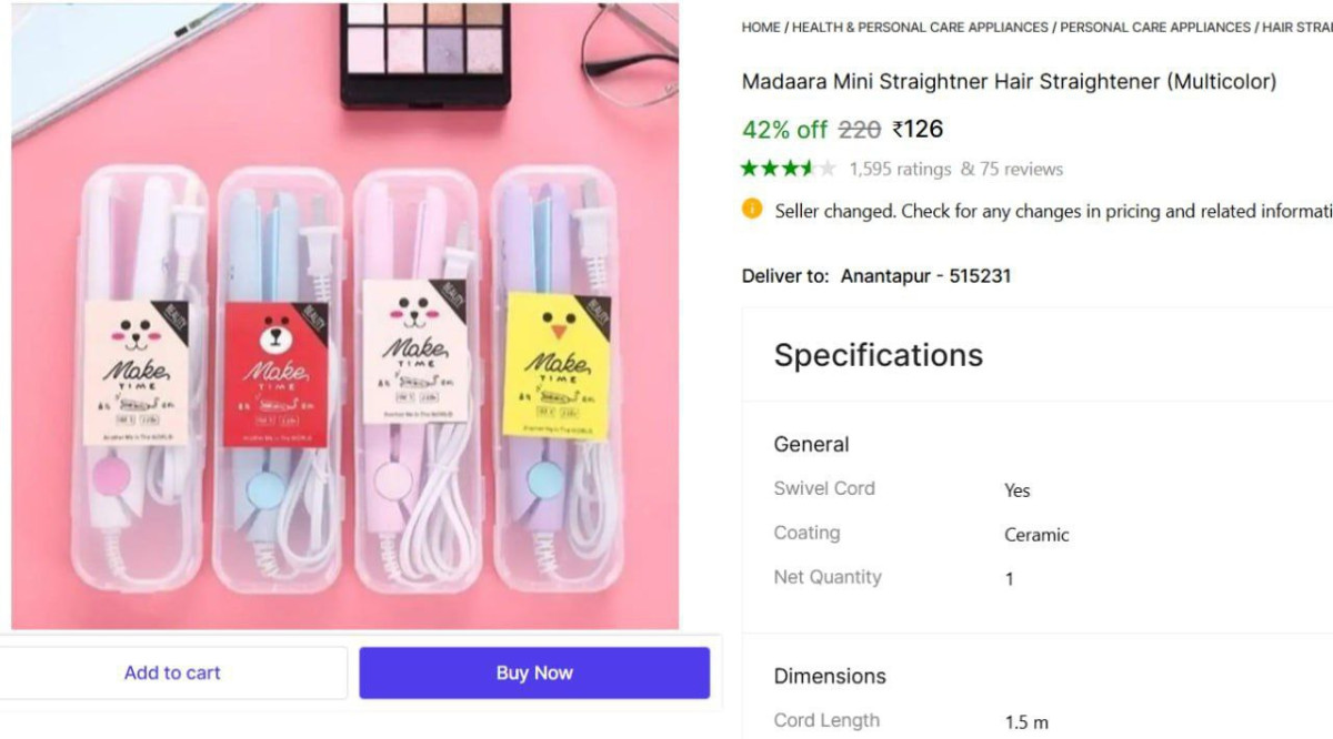 Loot Straightener At 126 – Best Price in India