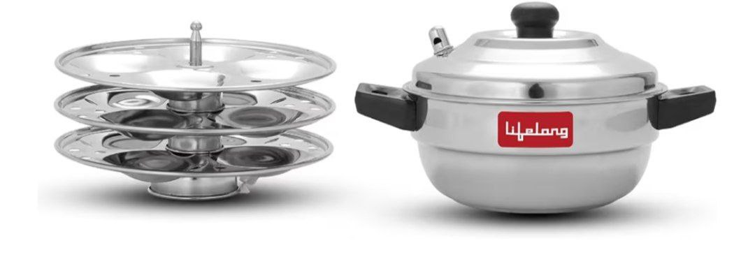 Grab Lifelong 3 Plate Idli Cooker 492 Apply 15 Coupon – Best Price in India