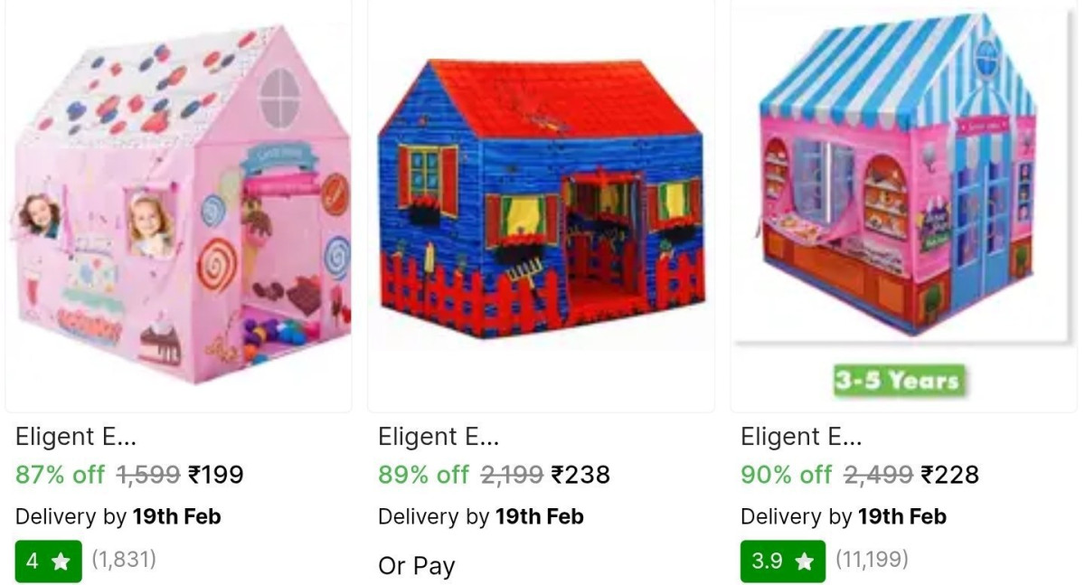Kid S Tents From 199 – Best Price in India