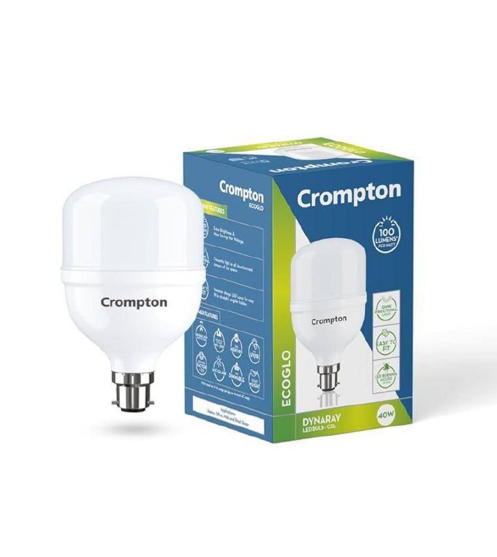 Crompton Dynaray Higher-wattage Led Bulb 40w Cool Day Light – Best Price in
