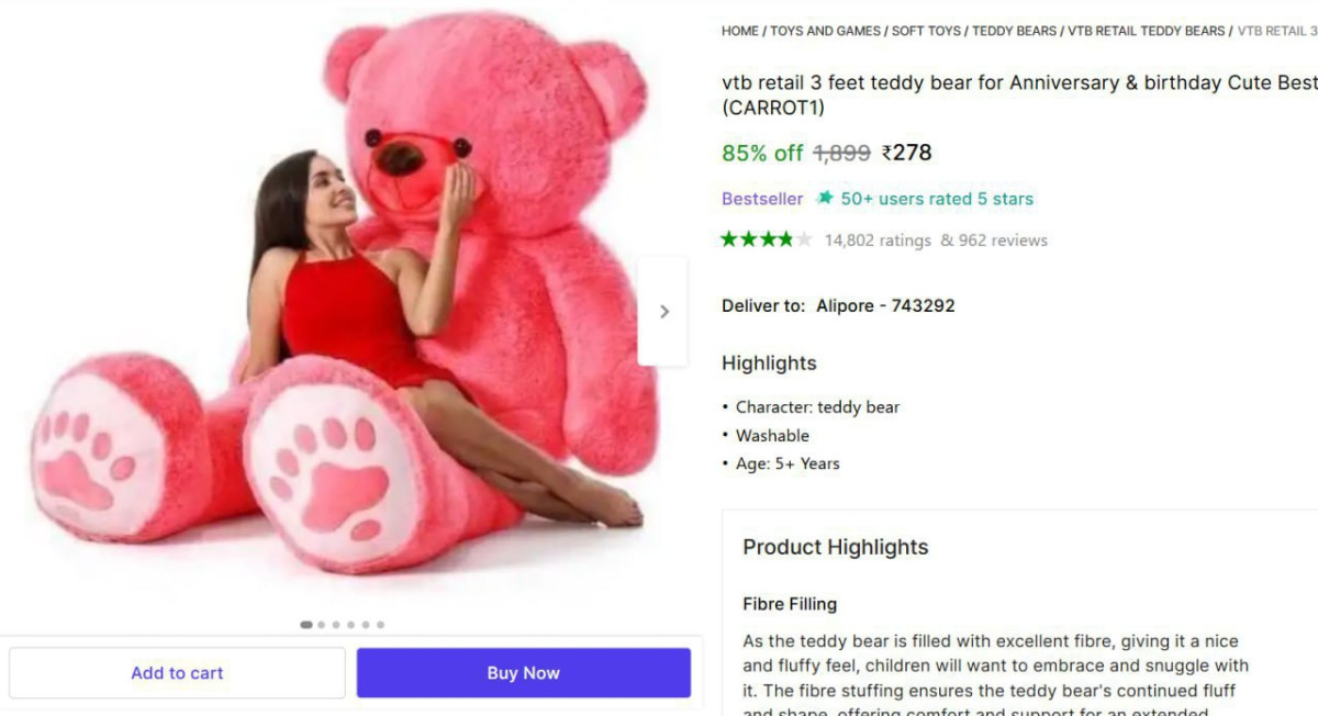 Feet Teddy Bear 278anniversary Birthday Cute Best For Gift – Best Price in 
