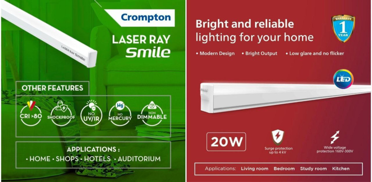 Crompton 20w Tubelight 139philips 20w Tubelight 178 – Best Price in India