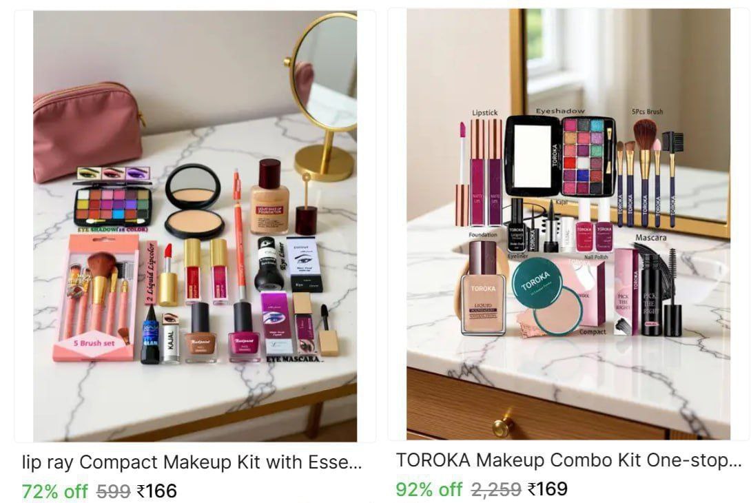 All-in-one Makeup Kit Combo166 169 – Best Price in India