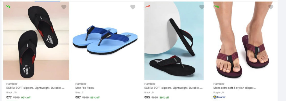 - Hambler Mens Slippers Flip Flops Starting Rs 77 – Best Price in India