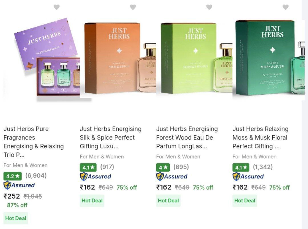 Loot 90 On Just Herbs Perfumes – Best Price in India