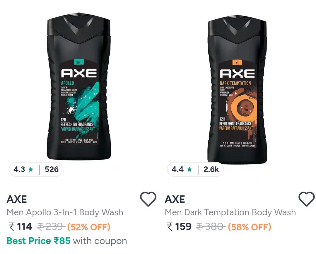 Myntra 58 On Lifebuoy Bodywash Axe He – Best Price in India