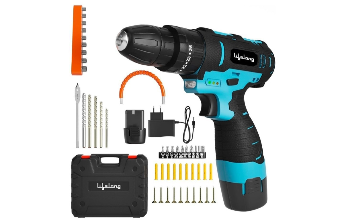 Lifelong Cordless Drill Machine Kit At 2399 – Best Price in India