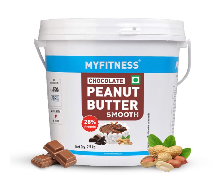 Grab - Myfitness Peanut Butter Chocolate Spread Smooth 2 5kg 779 – Best Pri