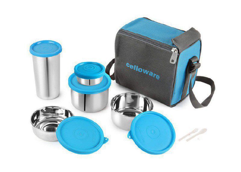 Amazon Cello Lunch Box Set Of 5 With Bag 475apply 30 Coupon – Best Price in