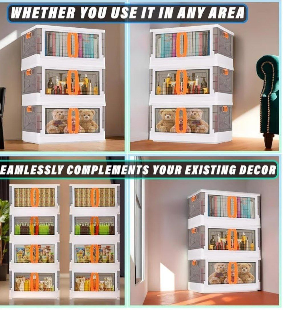 Grab5 19920 Coupon Offarto Foldable Storage Bin Combo Pack Of 5 – Best Pric