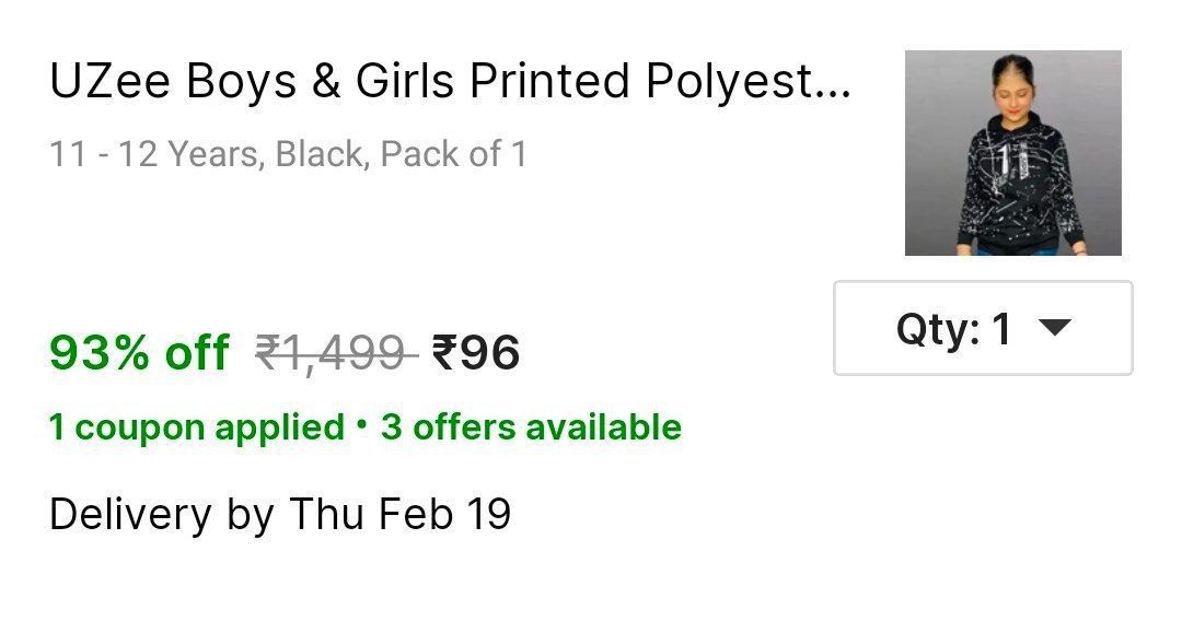 Size - 11 - 12 Years – Best Price in India