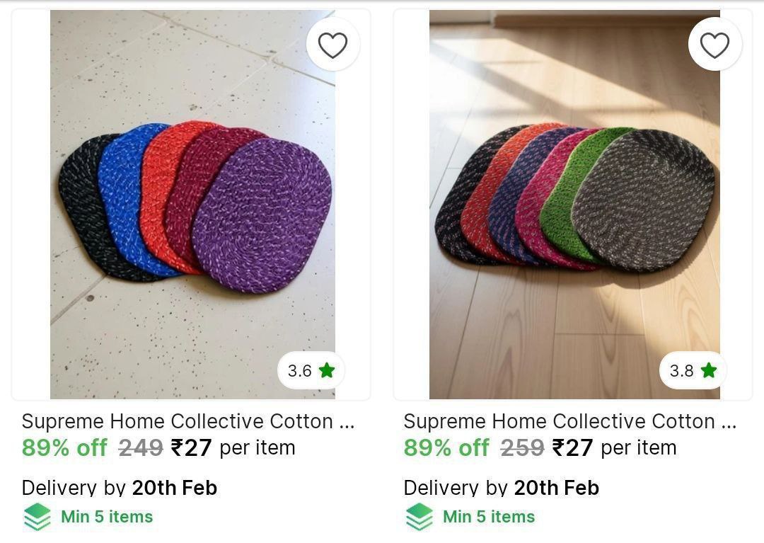 Quality Home Door Mat From 27 – Best Price in India