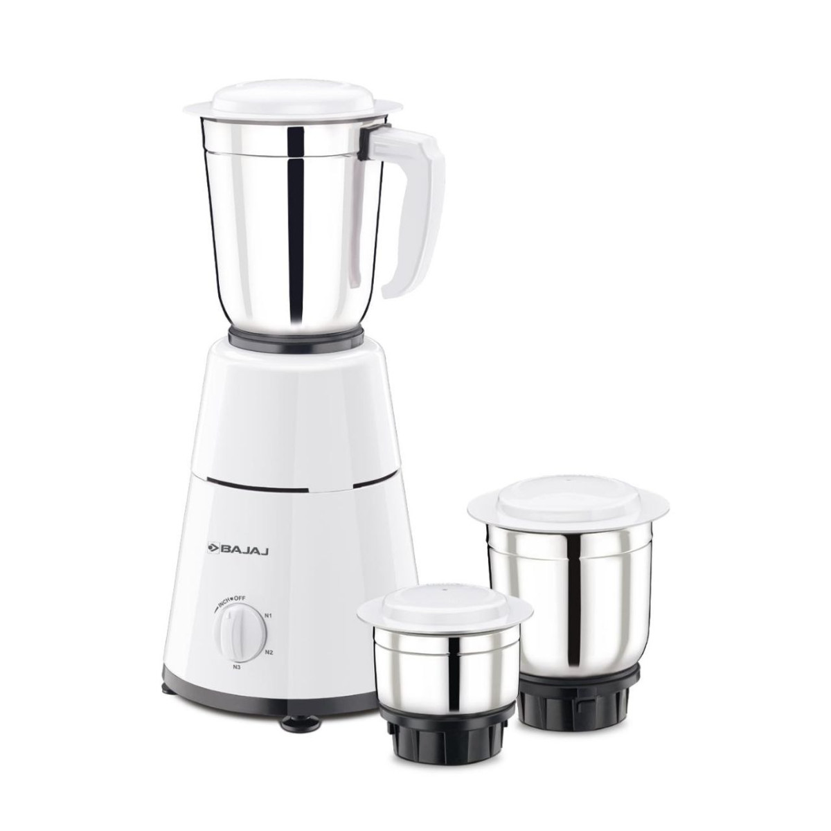 Bajaj 500 Watt Gx-1 Mixer Grinder With 3 Jars- White 2 099 – Best Price in 