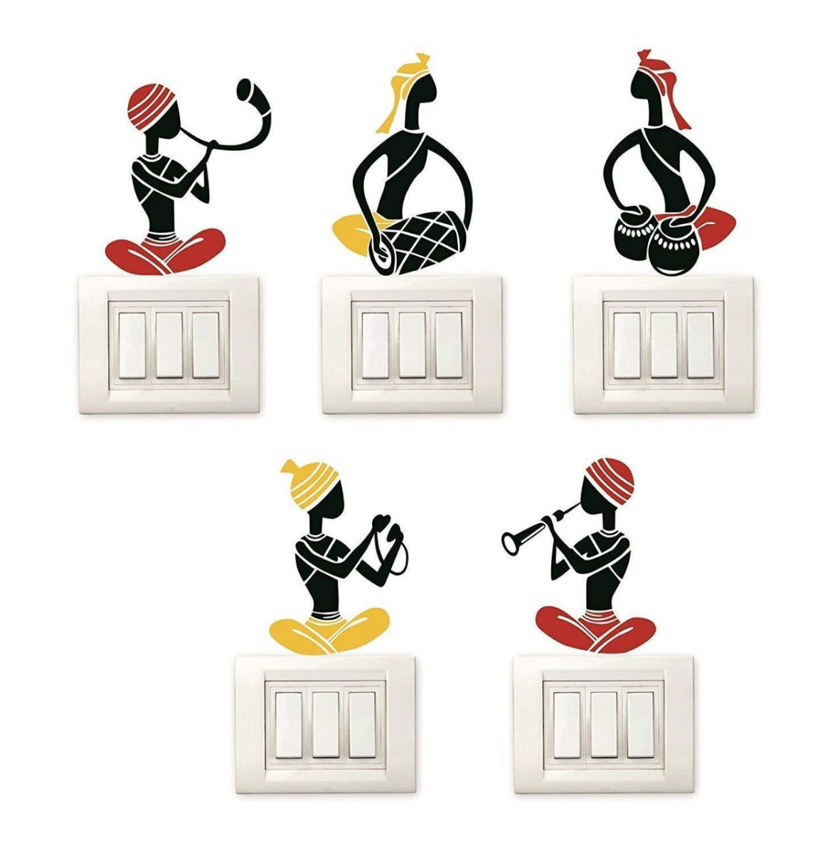 Dreamkraft Vinyl Musical Wall Door Fridge Switch Board Sticker 161 – Best P
