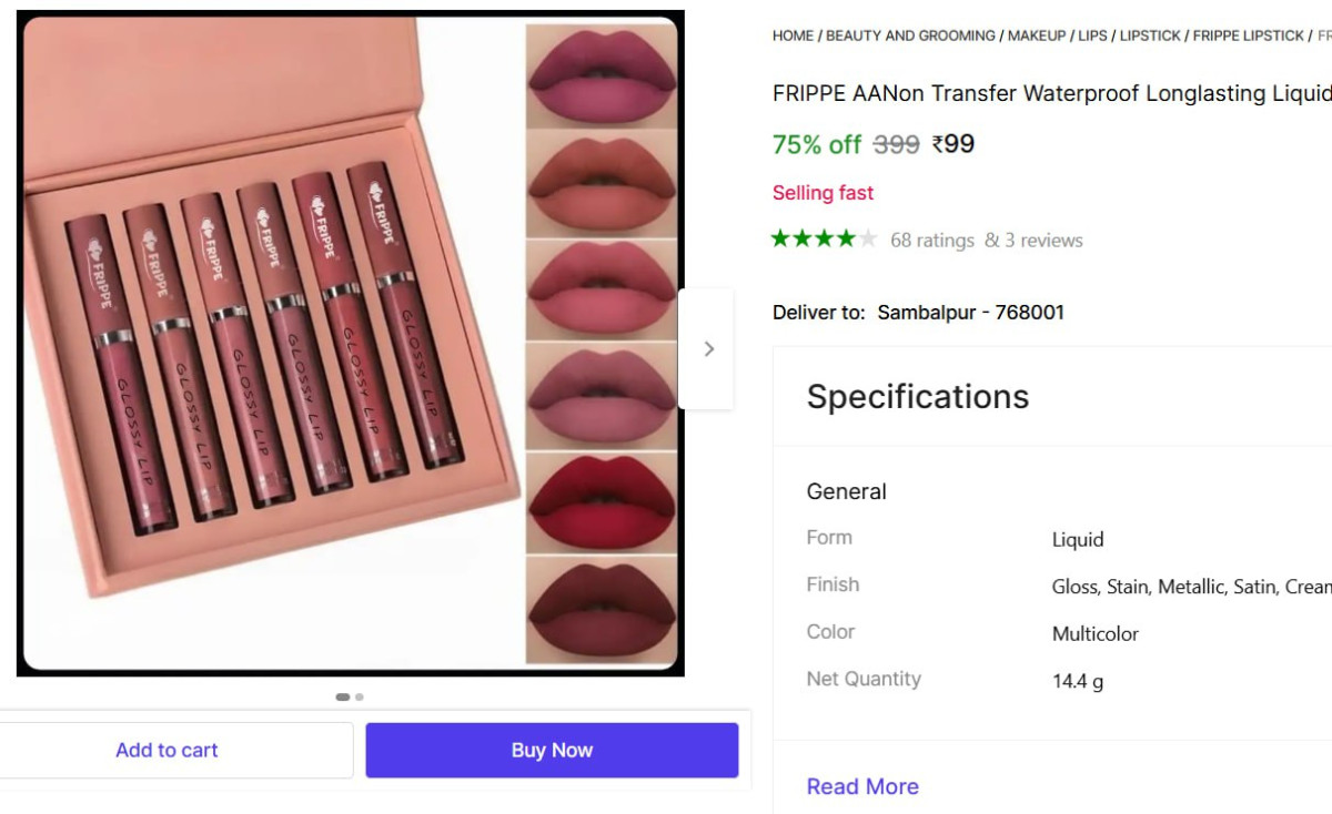 Lipstick 99 – Best Price in India