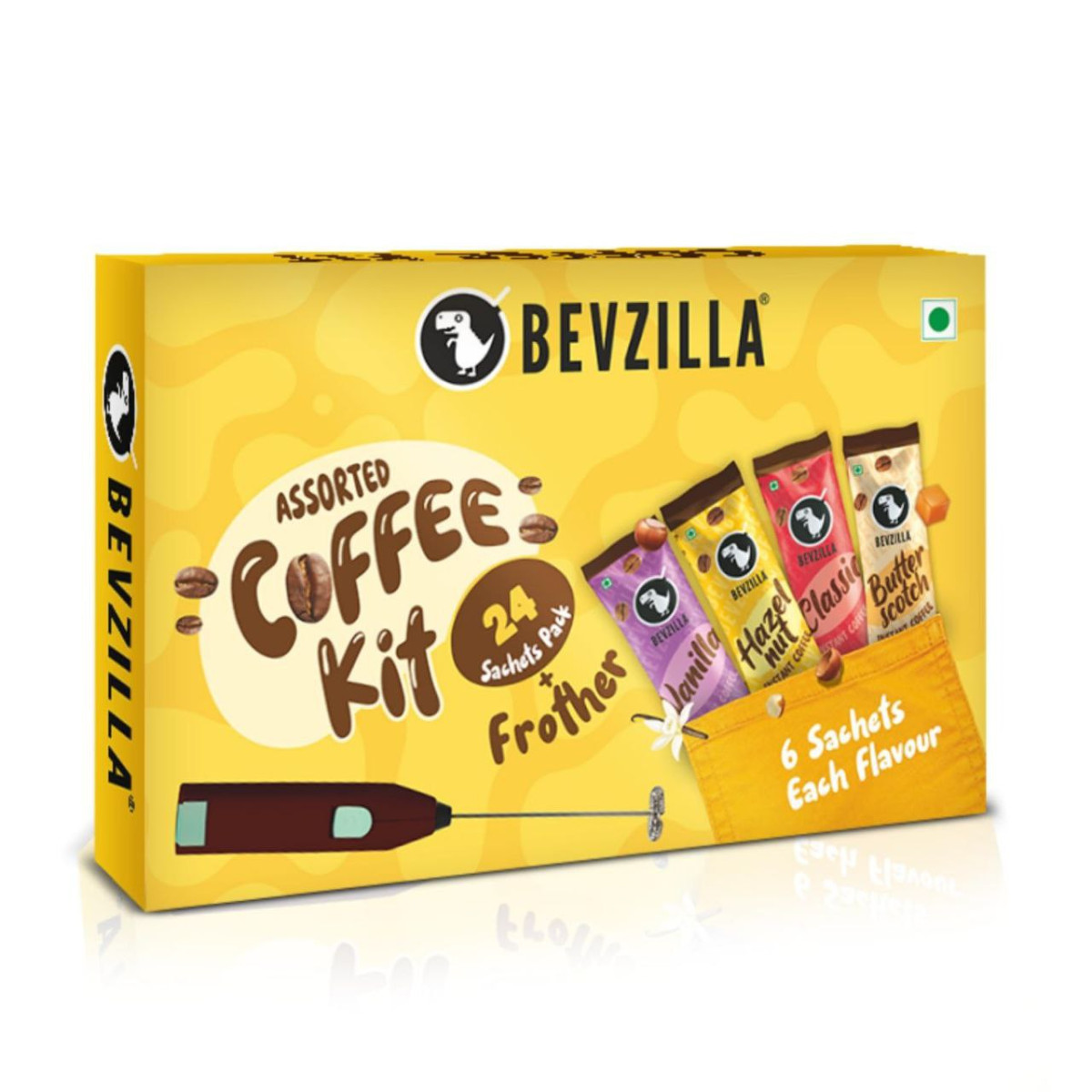 Bevzilla 24 Coffee Sachets Frother 24 X 2 Gram Sachets 199 – Best Price in 