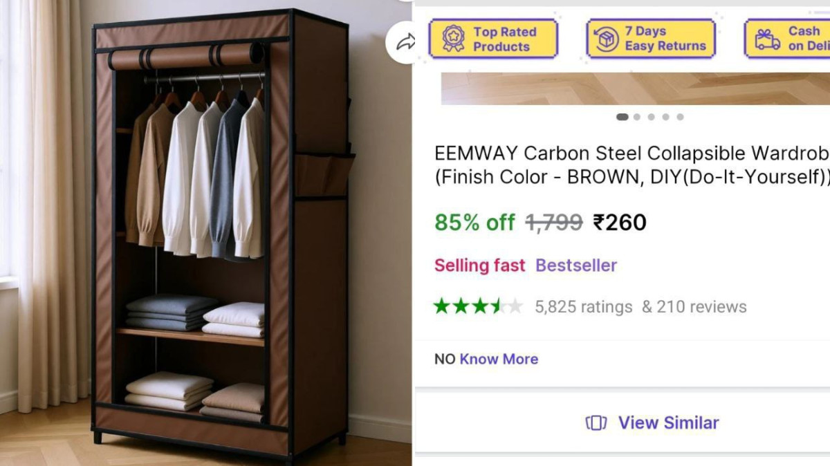 Grab D I Y Wardrobe 260 – Best Price in India
