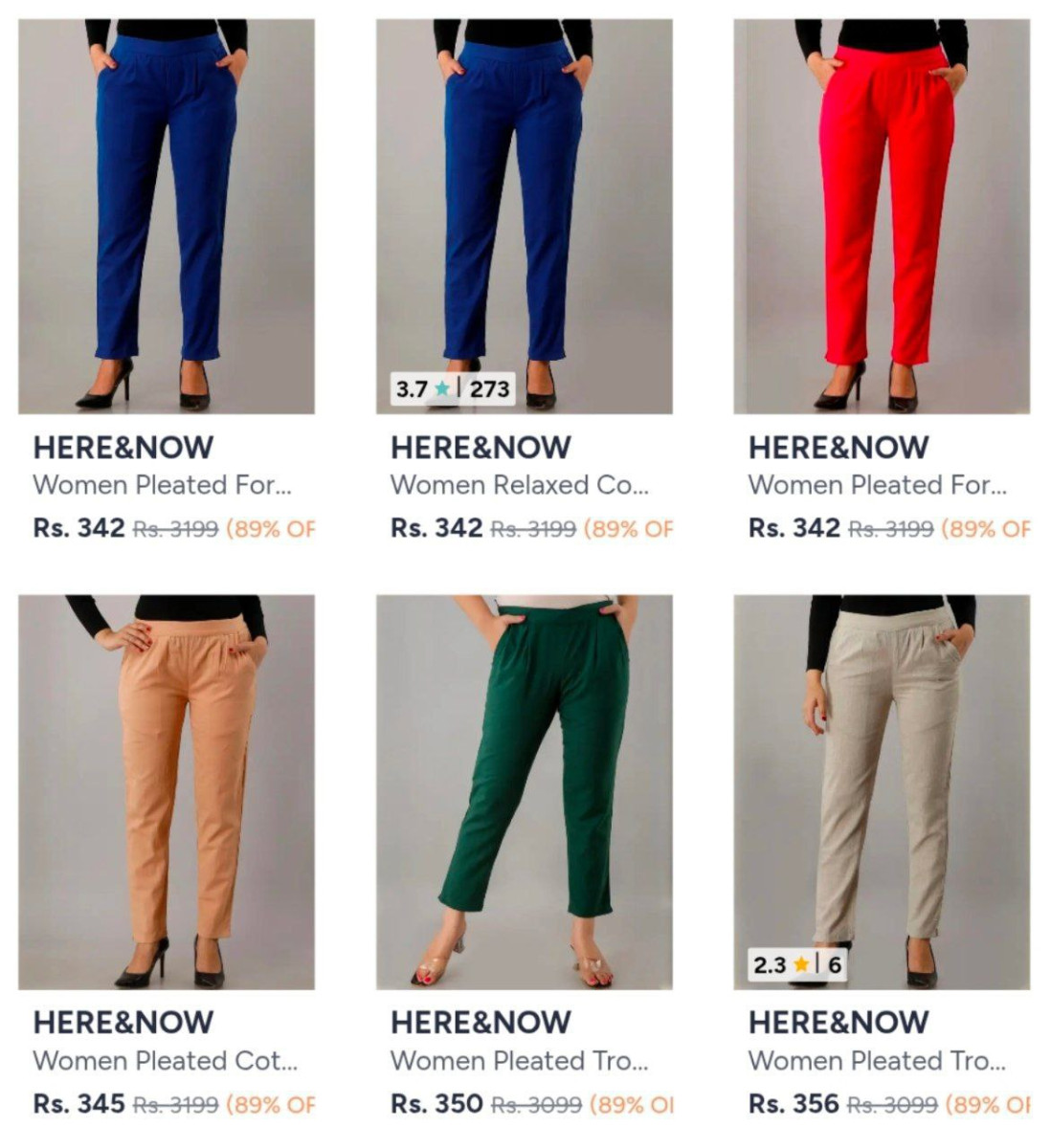 Faast From 342here Now Trousers – Best Price in India